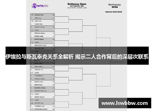 伊埃拉与斯瓦泰克关系全解析 揭示二人合作背后的深层次联系